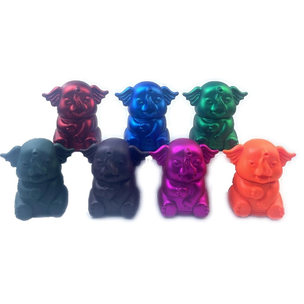 GRINDER 3 CHAMBER BUDAH ELEPHANT MEDITATE  