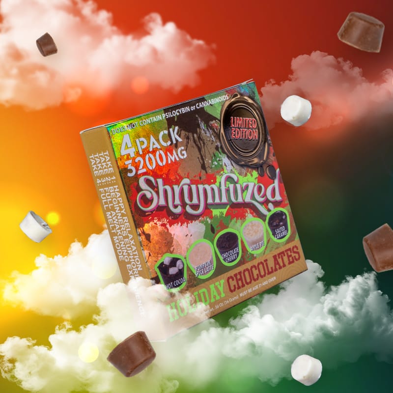 Shrumfuzed Holiday Chocolate 3200mg 4PK 