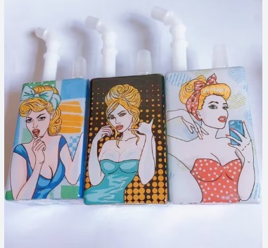 [Q-2658] JUICE BOX WATER PIPE -   (HOT CINDERELLA)