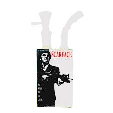 [Q-2663] JUICE BOX WATER PIPE -   (SCARFACE)