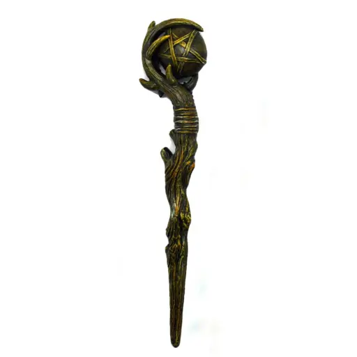 [Q-1993] FG MAGIC WANDS & STAND (PENTAGRAM DESIGN)