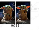 [Q-1145-07] Picture + Frame 40*60cm (Yoda)