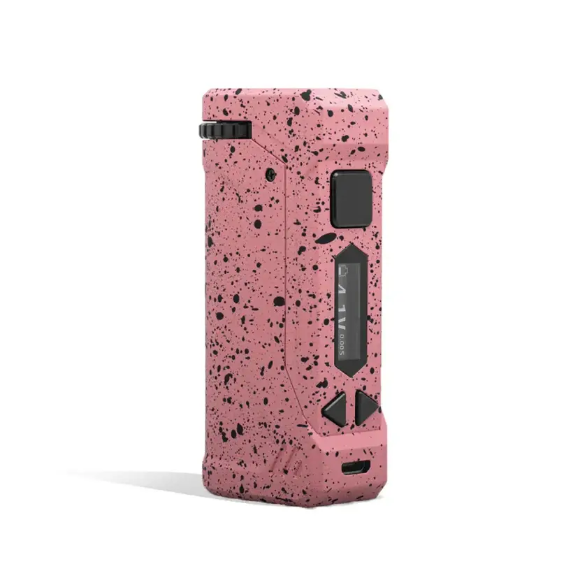 [Q-4162] WULF UNI PRO CARTRIDGE VAPORIZER  (PINK SPLATTER)
