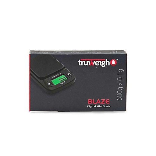 [Q-3722] TRUWEIGH BLAZE SCALE BLACK  (600G X 0.1G)