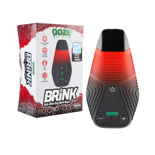 [Q-4648-04] Ooze Brink Dry Herb Vaporizer 1800Mah (Midnight Sun)