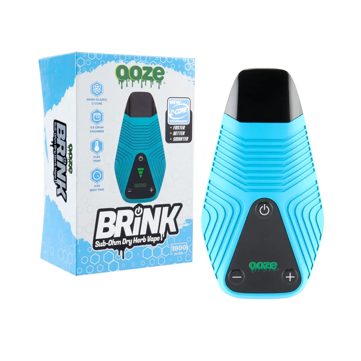 Ooze Brink Dry Herb Vaporizer 1800Mah