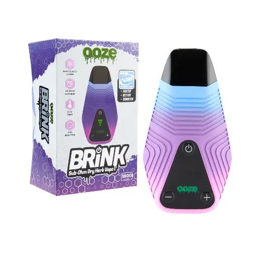 [Q-4648-06] Ooze Brink Dry Herb Vaporizer 1800Mah (Twilight)