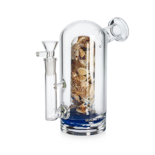 [Q-4655-02] WATERPIPE 7" 5MM THICK GLASS (shell)