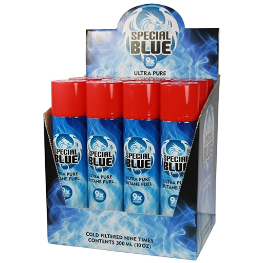 [Q-3605] SPECIAL BLUE BUTANE DISPLAYS OF 12PK  (9X 300ML)