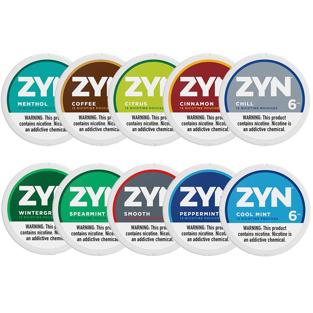 ZYN POUCHES 5CT