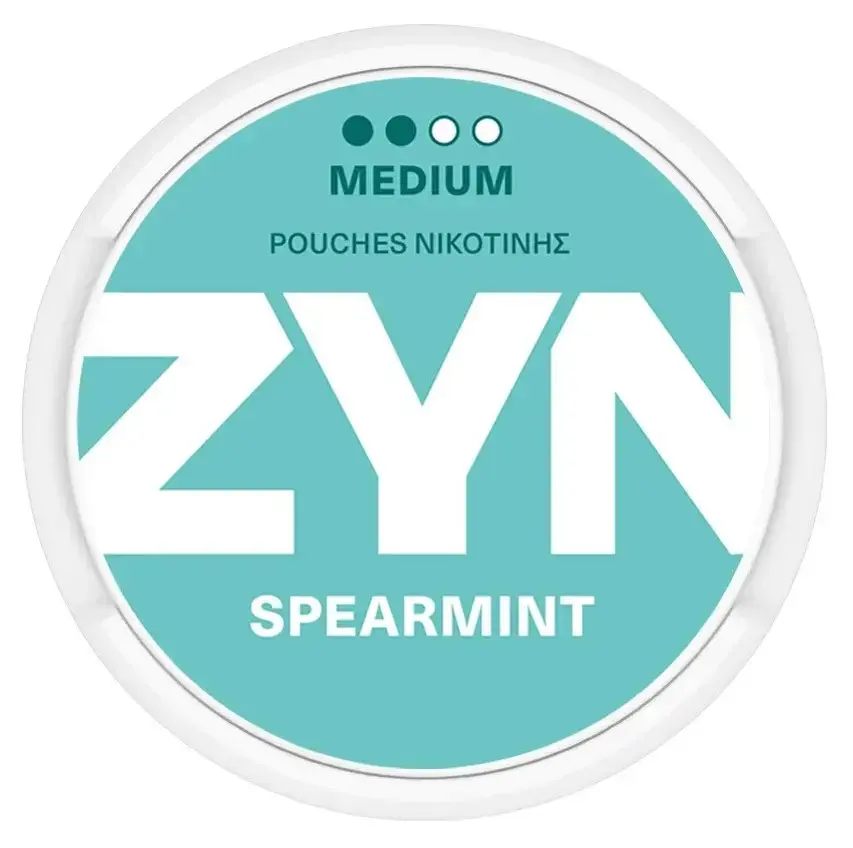 [Q-4679-22] ZYN POUCHES 5CT (Spearmint, 6MG)
