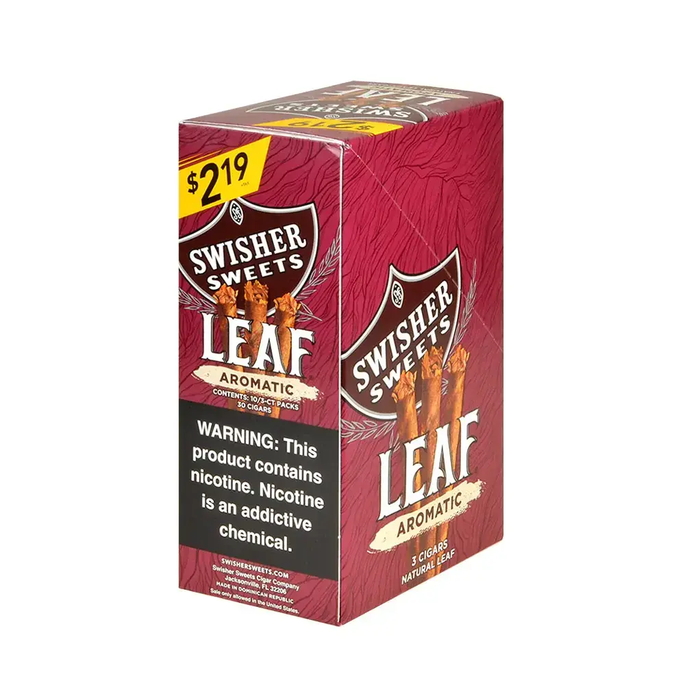 [Q-3650-02] SWISHER SWEETS LEAF 3/$2.19   (ARMATIC)