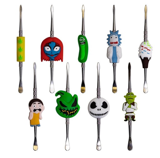 [Q-2843-05] METAL DABBER CONTAINER 30CT MULTI DESIGN (Stitch Mix)