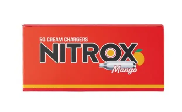 [Q-4686-02] Nitrox 12 x 50 Cream Charger (Mango)