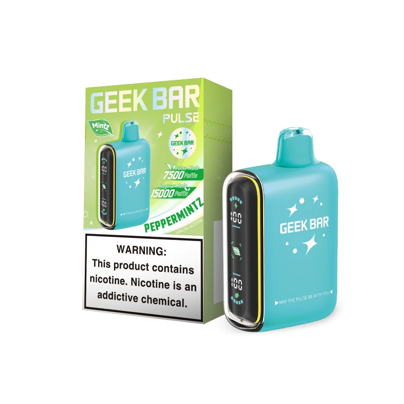 GEEK BAR PULSE DISPOSABLE 15000 PUFFS 5PK 16ML Mintz Editoin