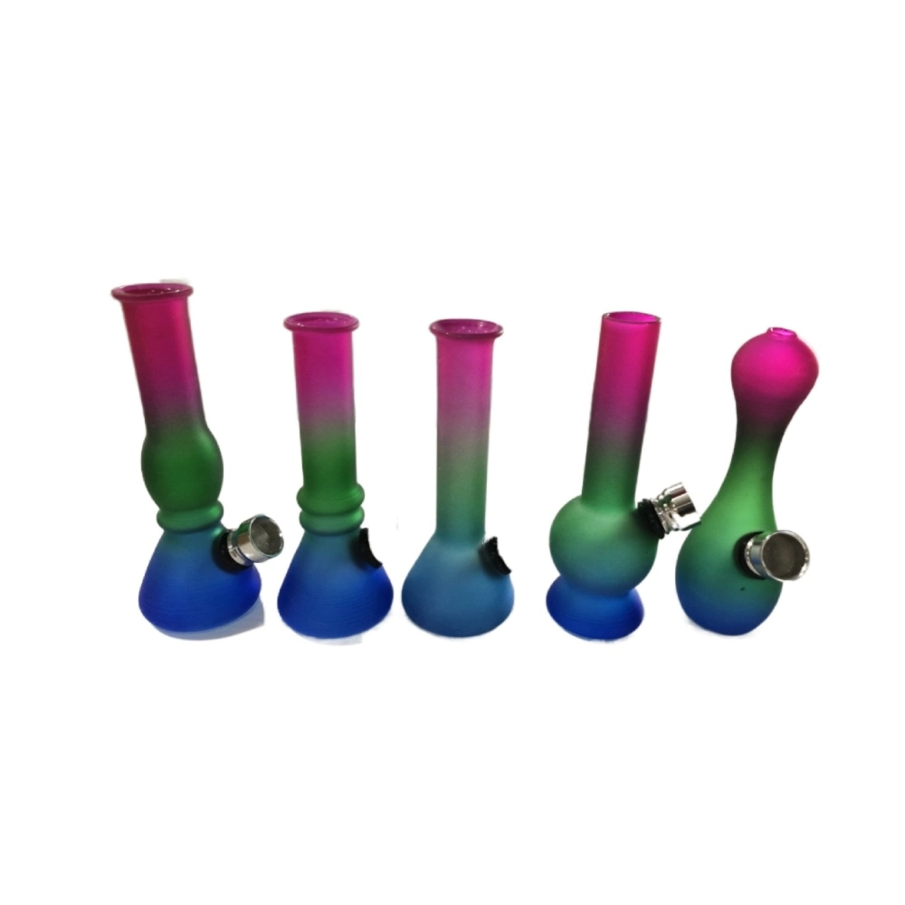 [Q-2861-03] MINI WATERPIPE 4.7INCH RAINBOW (Rainbow)