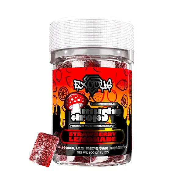 Exodus Mushy Drops Gummies 20ct  10000mg 