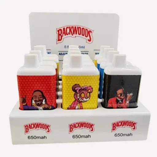 [Q-4711-05] 2G HIDEABLE CART BATTERY 12ct DISPLAY (Backwoods Zombie)