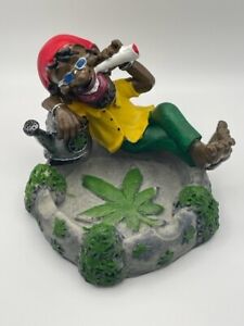 [Q-1003-33] 10CM RESIN ASHTRAY BOB MARLEY (Design 33)