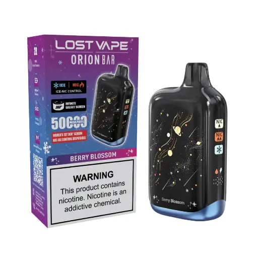 [Q-4714-01] LOST VAPE ORION BAR 50K PUFFS 5PK (Berry Blossom)