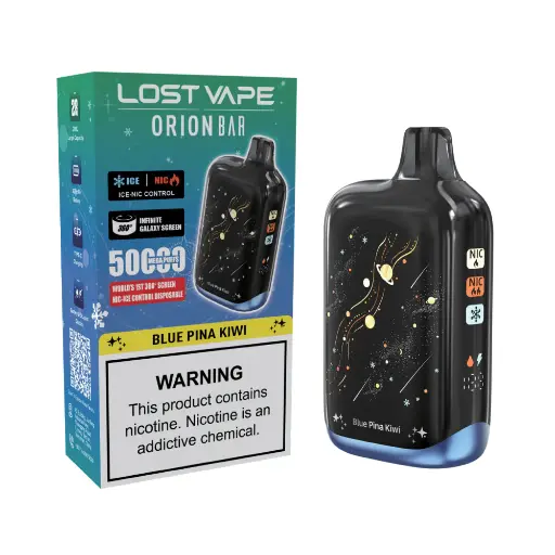 [Q-4714-02] LOST VAPE ORION BAR 50K PUFFS 5PK (Blue Pina Kiwi)