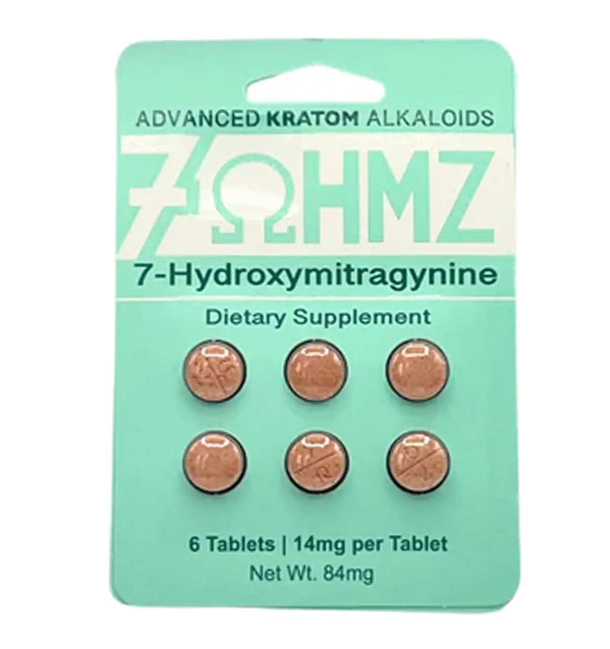 [Q-4715-01] 7-OHMZ KRATOM 20 PER BOX (6 PK)