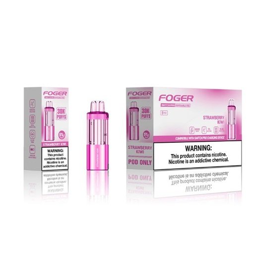 [Q-4718-03] Foger Switch Pro 30K POD 18ml 5PK (Strawberry Kiwi)