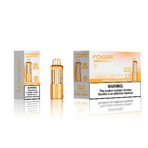 [Q-4718-09] Foger Switch Pro 30K POD 18ml 5PK (Mexico Mango)