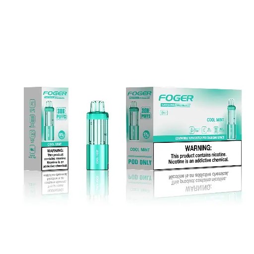 [Q-4718-11] Foger Switch Pro 30K POD 18ml 5PK (Cool Mint)