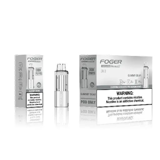 [Q-4718-13] Foger Switch Pro 30K POD 18ml 5PK (Gummy Bear)