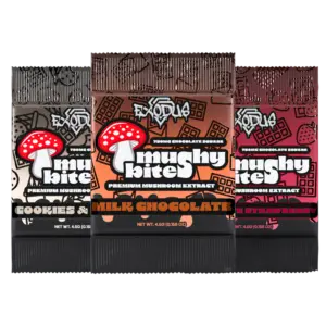 [Q-4732-02] EXODUS MUSHY DROPS CHOCOLATE 1PC 20PK DISPLAY (COOKIES & CREAM)