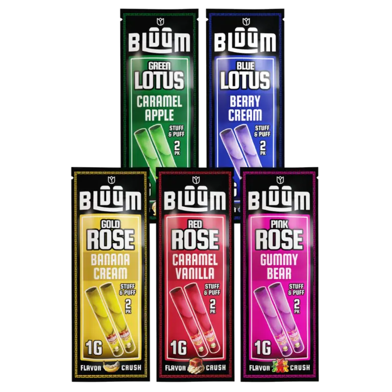 [Q-4747-01] KING PALM BLUUM 1G 2PK 10PC DISPLAY (CARAMEL VANILLA)