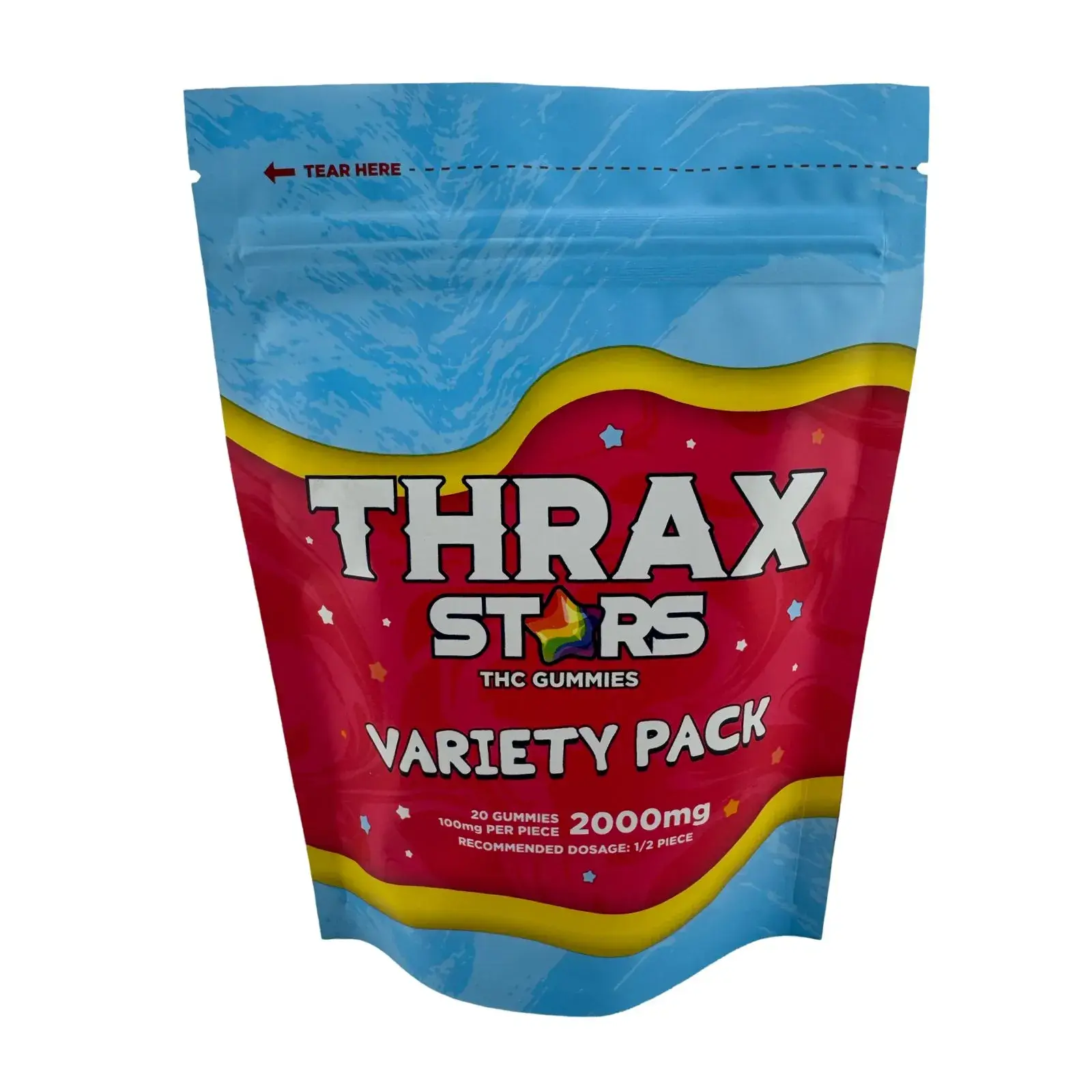 [Q-4778-01] THRAX Gummies Variety Pack 2000MG (Mix Flavors)