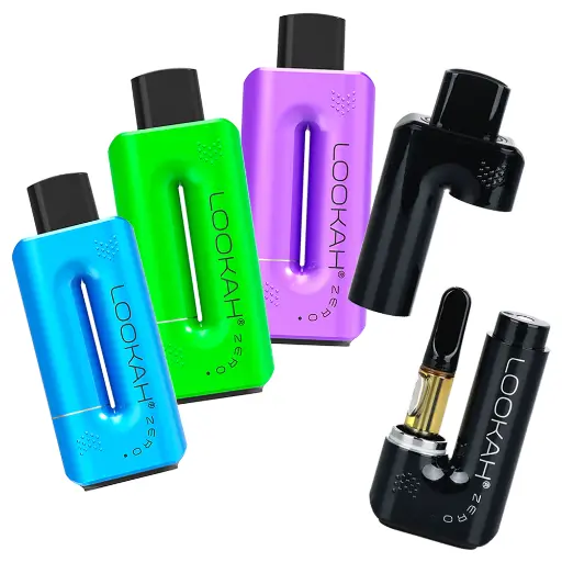 [Q-4784-02] Lookah Zero 650mAh VV 510 Cartridge Preheat (Black)