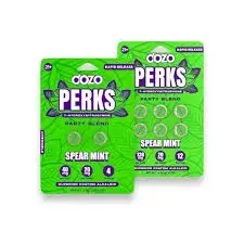 [Q-4787-01] DOZO PERKS 6CT 120MG 7-HYDROXYMITRAGYNINE (SPEAR MINT | PARTY BLEND)