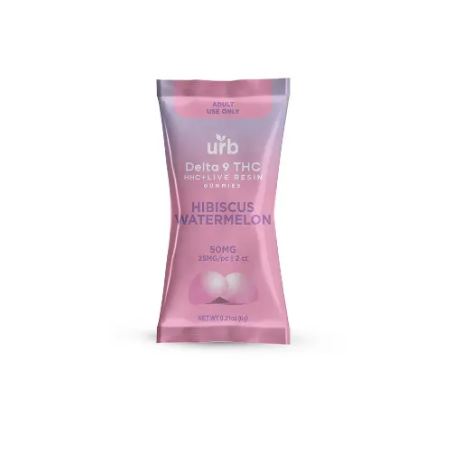 [Q-4792-02] Lifted Made URB 200MG D9/HHC 50PK Gummies (Lavender Lemonade)