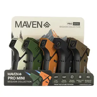 [Q-2820-03] MAVEN TORCH PRO-MINI 15PC/DISPLAY (Sequoia Collection)
