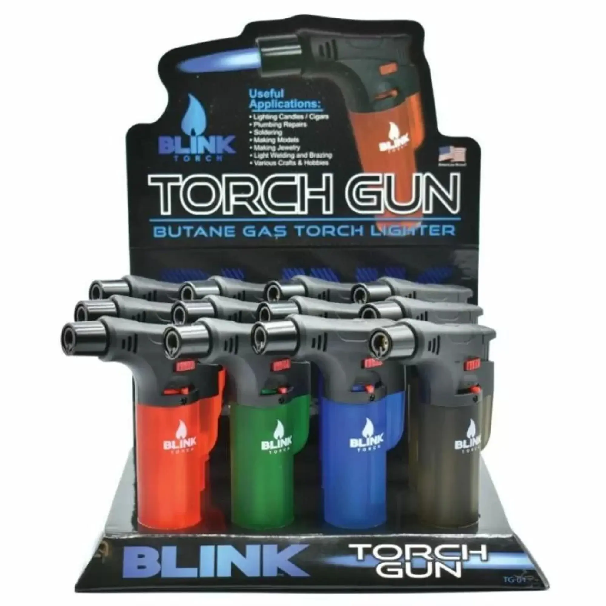 [Q-1455-13] BLINK MED TORCH - 12CT (GUN FROSTED)