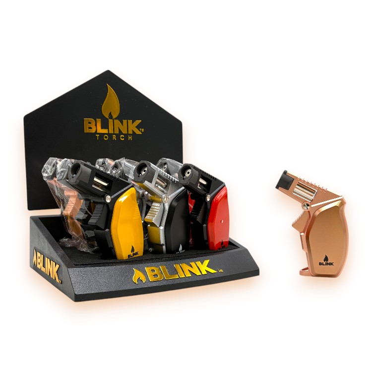 BLINK DECO KNOCKER SINGLE FLAME TORCH 9PK DISPLAY