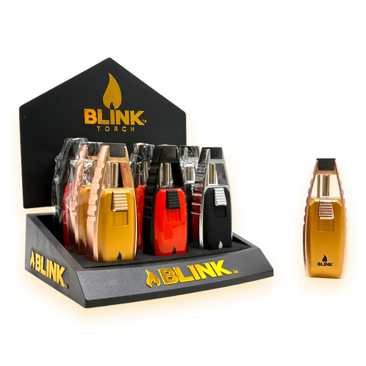 BLINK DECO SHARPY SINGLE FLAME TORCH 9PK DISPLAY