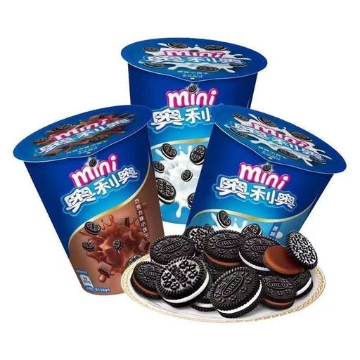 [Q-4976-01] Exotic OREO Oreo Mini  Bites 55G 4PK  (Strawberry)