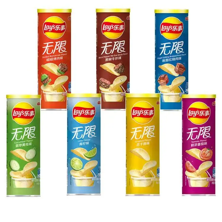 [Q-4907-04] Exotic Lays Limited Edition 104G 4PK (Banana)