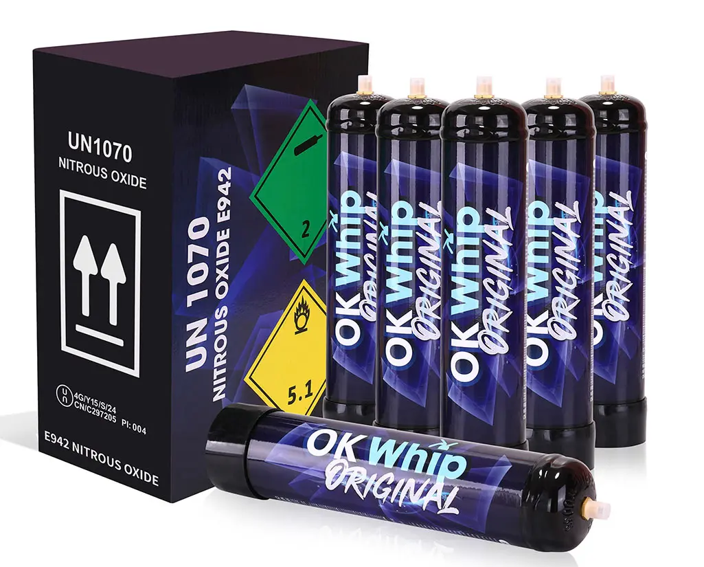 [Q-5013-02] OK Whip .95L 640G 6PK (Culinary/Food Purposes Only) (Strawberry Kiwi)