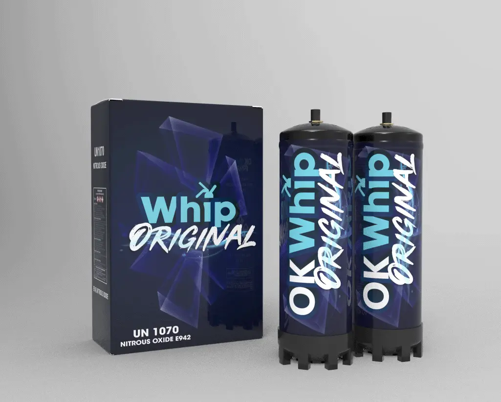 [Q-5015-01] OK Whip 2.2L 1364G 2PK (Culinary/Food Purposes Only) (Strawberry Kiwi)