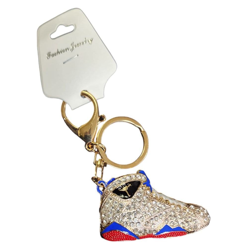 [Q-2686-04] KEY CHAIN CRYSTAL (Boot)