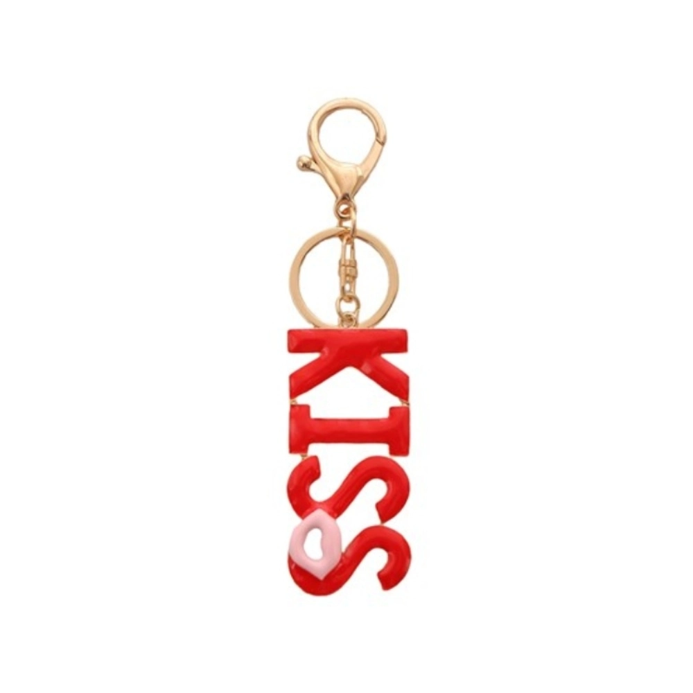 [Q-2686-08] KEY CHAIN CRYSTAL (Kiss)