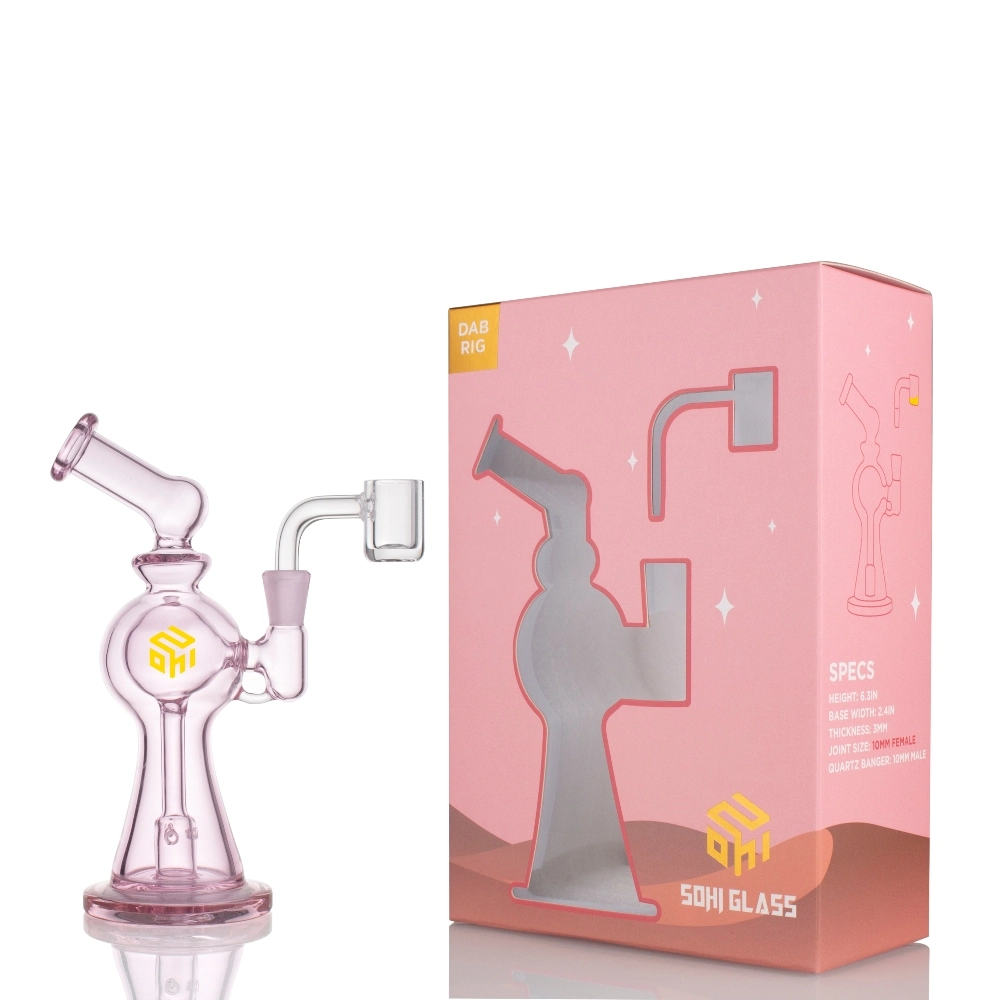 [Q-3590-02] SOHI MINI DAB RIG RECYCLE 10MM (Genie)