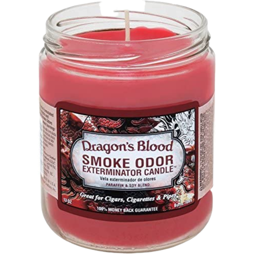 [Q-3568-22] SMOKE ODOR CANDLE 13OZ (Dragon's Blood)