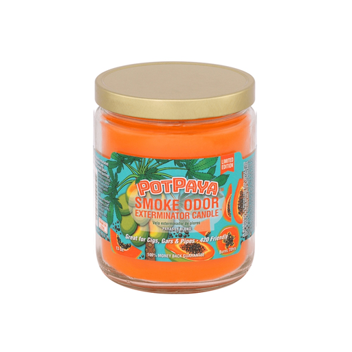 [Q-3568-41] SMOKE ODOR CANDLE 13OZ (Potpaya)