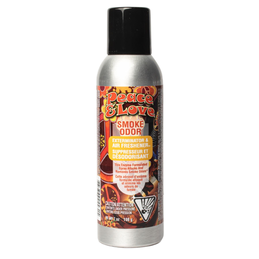 [Q-3571-33] SMOKE ODOR SPRAY 7OZ (Peace & Love)